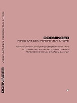 DORNINGER: VERSCHWINDEN PERSPEKTIVE UTOPIE