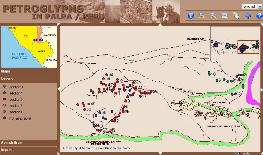 Petroglyphs WebGIS
