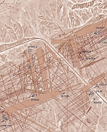 Orthophotomap with vector overlay