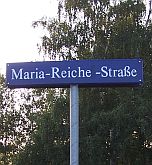 Maria-Reiche-Steet in Dresden-Klotzsche
