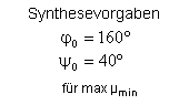 vorgaben