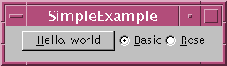 Screen Shot: Simple Example
