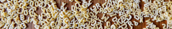alphabet pasta